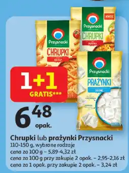 Auchan Chrupki lub prażynki Przysnacki oferta
