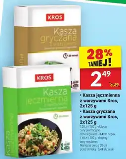 Twój Market Kasza jęczmienna z warzywami Kros oferta