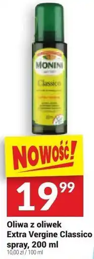 Twój Market Oliwa z oliwek Extra Virgine Classico spray Monini oferta