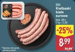 ALDI Kiełbaski białe surowe oferta