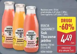 ALDI Sok Tłoczone jabłko oferta