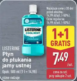 ALDI Płyn do płukania jamy ustnej oferta