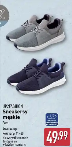 ALDI Sneakersy męskie oferta