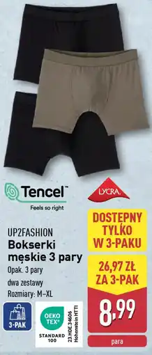 ALDI Bokserki męskie 3 pary oferta