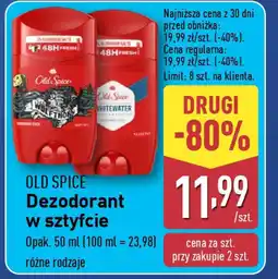 ALDI Dezodorant w sztyfcie oferta