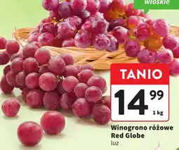 Intermarche Winogrono różowe Red Globe oferta