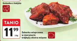 Intermarche Żeberka wieprzowe w marynacie trójkąty ekstra mięsne oferta