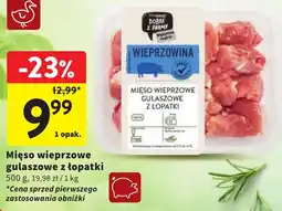 Intermarche Mięso wieprzowe gulaszowe z łopatki oferta