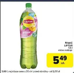 Globi Herbata mrożona mango Lipton Green Ice Tea oferta