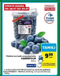 Carrefour Express Borówki polskie Carrefour oferta
