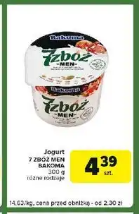 Carrefour Express Jogurt jabłko-pomarańcza Bakoma 7 Zbóż Men oferta