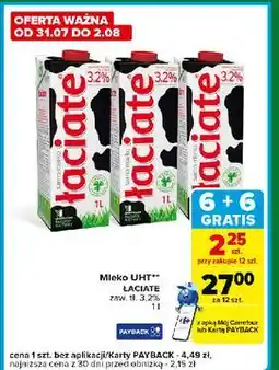Carrefour Express Mleko 3.2% Łaciate oferta