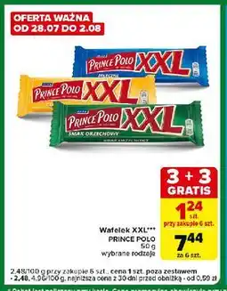 Carrefour Express Wafelek mleczny Prince Polo Xxl oferta