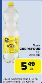 Carrefour Express Napój fresh tonic Carrefour Sensation oferta