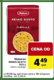 Carrefour Express Makaron farfalle Melissa Primo Gusto oferta