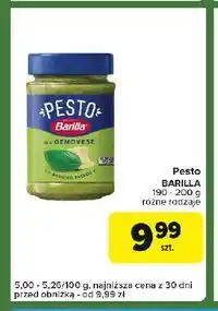Carrefour Express Pesto genovese Barilla oferta