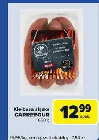 Carrefour Express Kiełbasa śląska Carrefour Targ Świeżości oferta