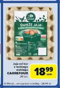 Carrefour Express Jaja z chowu na wolnym wybiegu Carrefour oferta