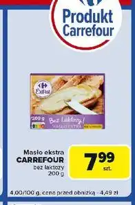 Carrefour Express Masło bez laktozy Carrefour Extra oferta