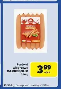 Carrefour Express Parówki woeprzowe Carrefour oferta