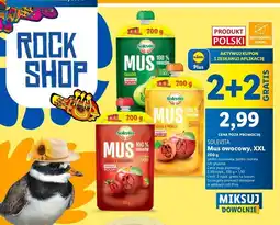 Lidl Mus gruszka Solevita oferta