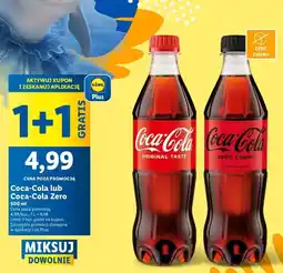 Lidl Napój Coca-Cola Zero oferta
