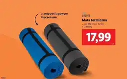 Lidl Mata termiczna 180 x 55 cm Crivit oferta