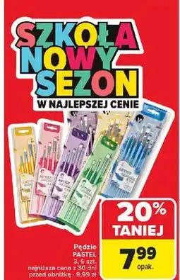 Carrefour Pędzle pastel Wikam oferta