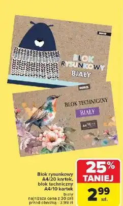 Carrefour Blok techniczny a4/10 k oferta