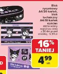Carrefour Blok techniczny a4/10 kuromi oferta