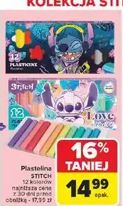 Carrefour Plastelina kolorowa stitch oferta