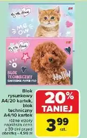 Carrefour Blok techniczny a4 / 10 k oferta