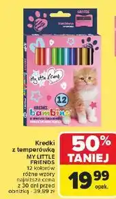 Carrefour Kredki 12 kolorów my little pony Moje Bambino oferta