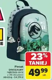 Carrefour Plecak dinozaury oferta