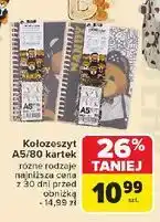 Carrefour Kołozeszyt a5/80 k nandy oferta