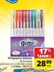 Carrefour Długopisy glitter Colorino oferta