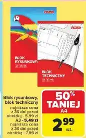 Carrefour Blok techniczny a4 Herlitz oferta