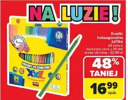 Carrefour Kredki ołówkowe Astra oferta