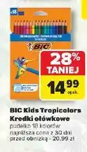 Carrefour Kredki ołówkowe tropicolor Bic Kids oferta