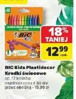 Carrefour Kredki świecowe plastidecor Bic Kids oferta