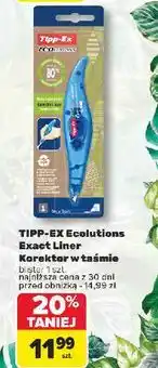 Carrefour Korektor w taśmie Tipp-Ex oferta