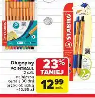 Carrefour Długopis automatyczny pointball niebieski Stabilo oferta