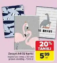 Carrefour Zeszyt a4/32 k. kratka Top-2000 oferta