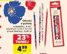 Carrefour Ołówek z gumką w pudełku Interdruk oferta