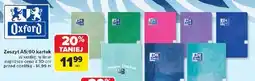 Carrefour Zeszyt a5 60 kartek linia Oxford oferta