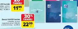 Carrefour Zeszyt a4 60 kartek linia Oxford oferta