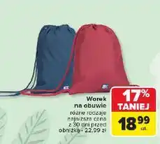 Carrefour Worek na buty Oxford oferta