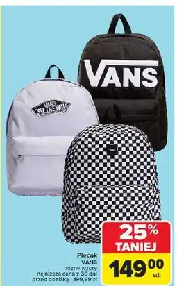 Carrefour Plecak Vans oferta