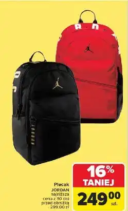 Carrefour Plecak Jordan oferta