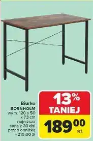 Carrefour Biurko loft bornholm oferta